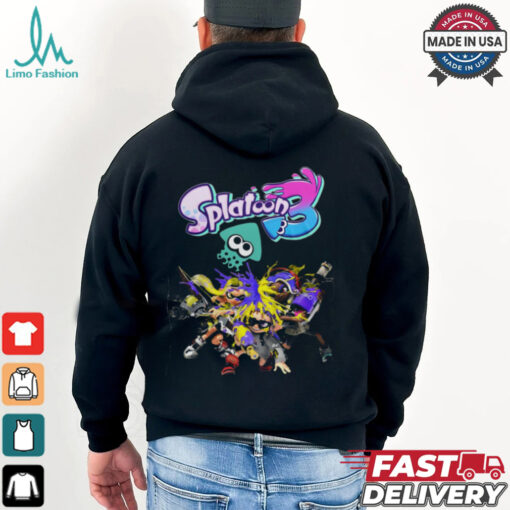 Splatoon 3 Ink, Dive, Swim And Splat Your Way To The Top Shirt