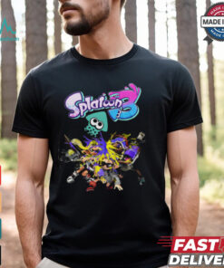 Splatoon 3 Ink, Dive, Swim And Splat Your Way To The Top Shirt