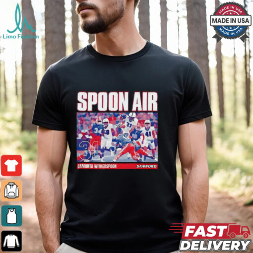 Spoon air DaMonta Witherspoon Samford NCAA football shirt
