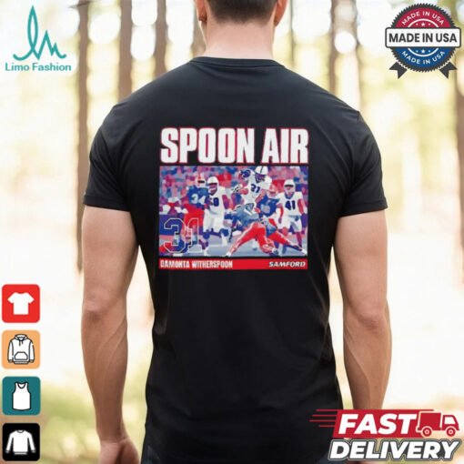 Spoon air DaMonta Witherspoon Samford NCAA football shirt