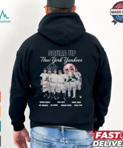 Squad Up New York Yankees Team MLB Signatures 2024 T shirt