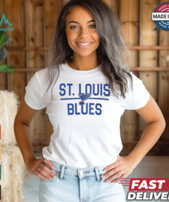 St. Louis Blues Starter Mesh Look Team Name Logo Pullover shirt