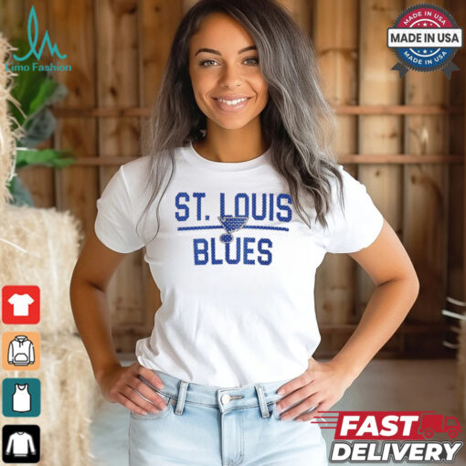 St. Louis Blues Starter Mesh Look Team Name Logo Pullover shirt