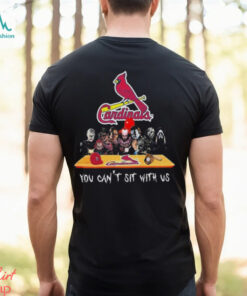 St. Louis Cardinals MLB Horror Movies Halloween You Can’t Sit With Us 2024 Shirt