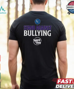 Stand Against Bullying Spirit Day Kansas City Royals Shirt