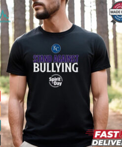 Stand Against Bullying Spirit Day Kansas City Royals Shirt