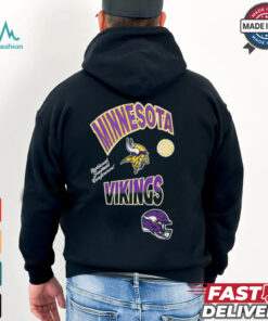 Standard Black Minnesota Vikings Turn It Up Drop Shoulder