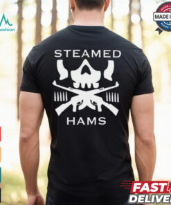 Steamed Hams Skull Guns Shirt