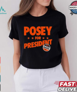 Steven Leandres Posey For President Sfgiants t shirt