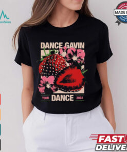 Strawberry Blossom Tour   Black T Shirt