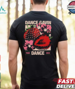 Strawberry Blossom Tour Black T Shirt