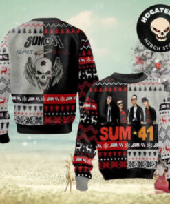 Sum 41 Heaven Hell Christmas Sweater Chirstmas Gifts 2024 Xmas For Family And Friends Ugly Sweater