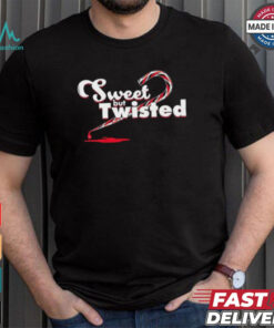 Sweet but twisted candy cane Christmas shirt