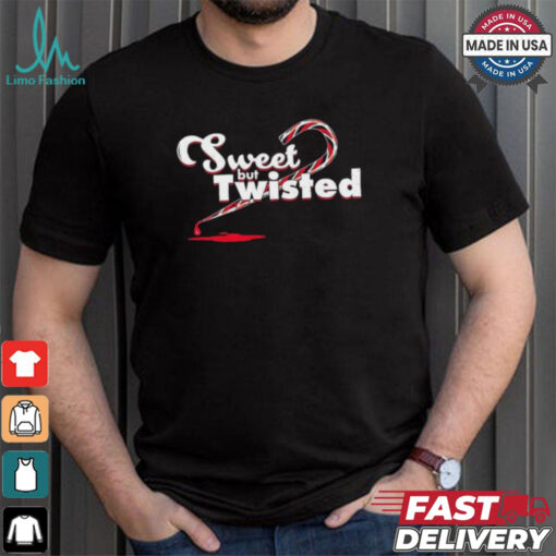 Sweet but twisted candy cane Christmas shirt