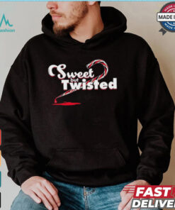 Sweet but twisted candy cane Christmas shirt