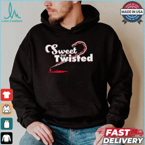 Sweet but twisted candy cane Christmas shirt