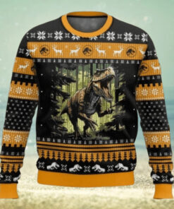 T Rex Jurassic Park World Ugly Sweater