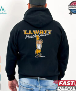 T.J. Watt Punch Outs Pittsburgh Steelers NFL t shirt