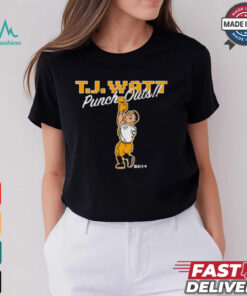 T.J. Watt Punch Outs Pittsburgh Steelers NFL t shirt