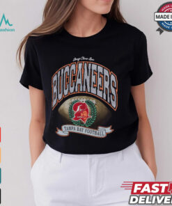 Tampa Bay Buccaneers Stoney Clover Lane x '47 Black Glitter Rocker Retro Tubular T Shirt