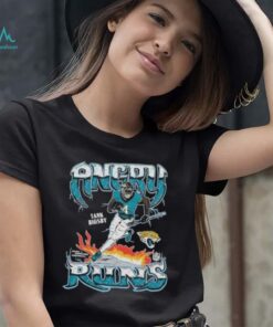 Tank Bigsby Jacksonville Jaguars Angry Runs Player Graphic Tri Blend T shirt