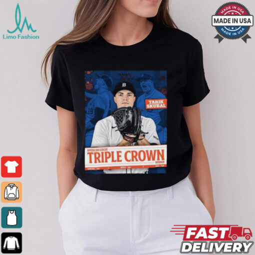 Tarik Skubal American League Triple Crown Winner Shirt