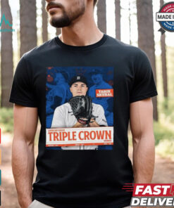 Tarik Skubal American League Triple Crown Winner Shirt