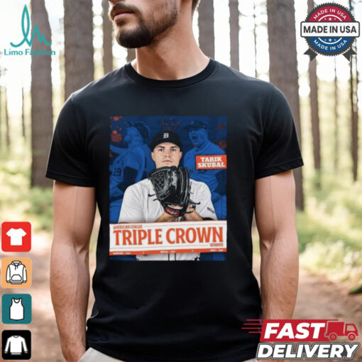 Tarik Skubal American League Triple Crown Winner Shirt