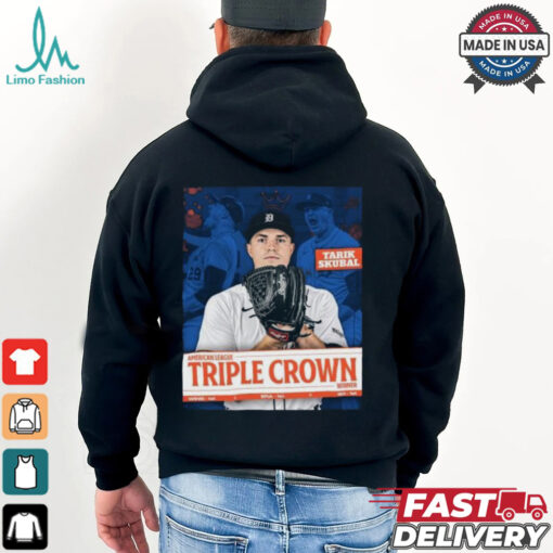 Tarik Skubal American League Triple Crown Winner Shirt