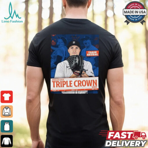 Tarik Skubal American League Triple Crown Winner Shirt