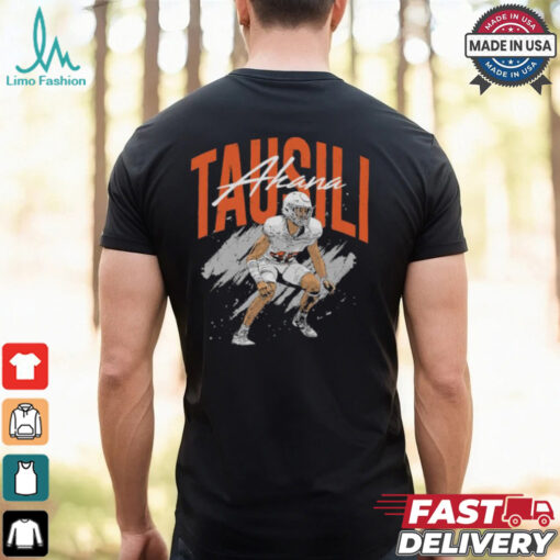 Tausili akana college player name shirt