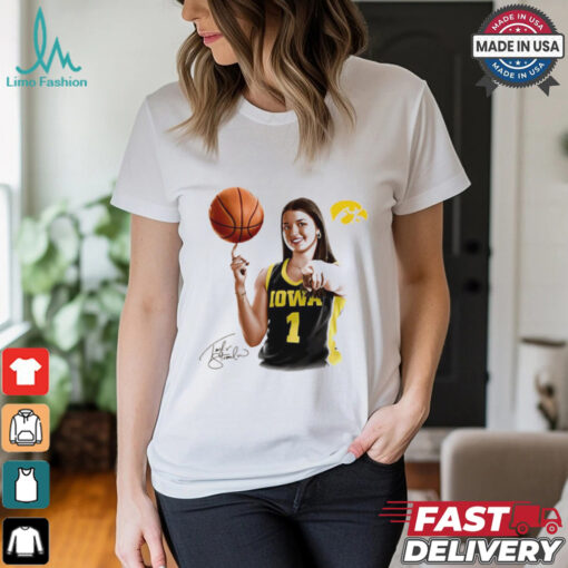 Taylor Stremlow Iowa basketball signature shirt