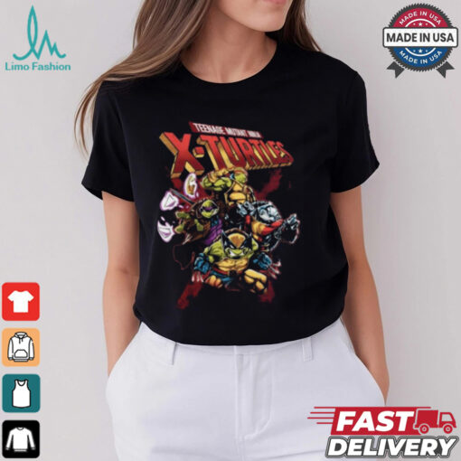 Teenage Mutant X Turtles TMTN X men Style Classic T shirt