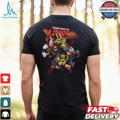 Teenage Mutant X Turtles TMTN X men Style Classic T shirt