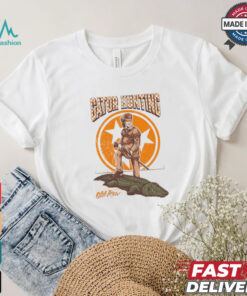 Tennessee State Flag Orange Gator Hunting Football t shirt
