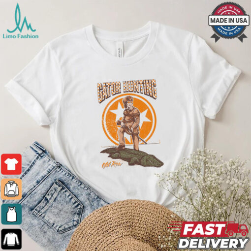 Tennessee State Flag Orange Gator Hunting Football t shirt