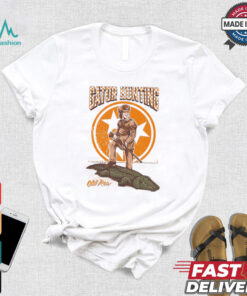 Tennessee State Flag Orange Gator Hunting Football t shirt