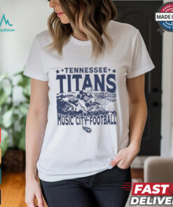 Tennessee Titans Gameday Music City Football Vintage Stadium Shirt