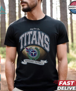 Tennessee Titans Stoney Clover Lane x '47 Black Glitter Rocker Retro Tubular T Shirt