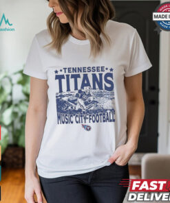 Tennessee Titans music city football logo shirt