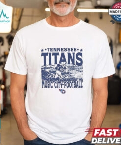Tennessee Titans music city football logo shirt