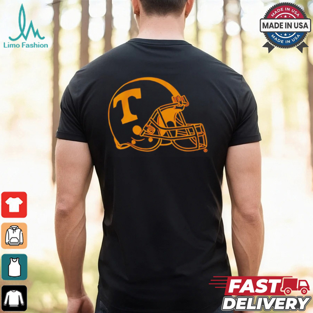 Tennessee Volunteers Dark Mode helmet shirt Tennessee Volunteers Dark Mode helmet shirt