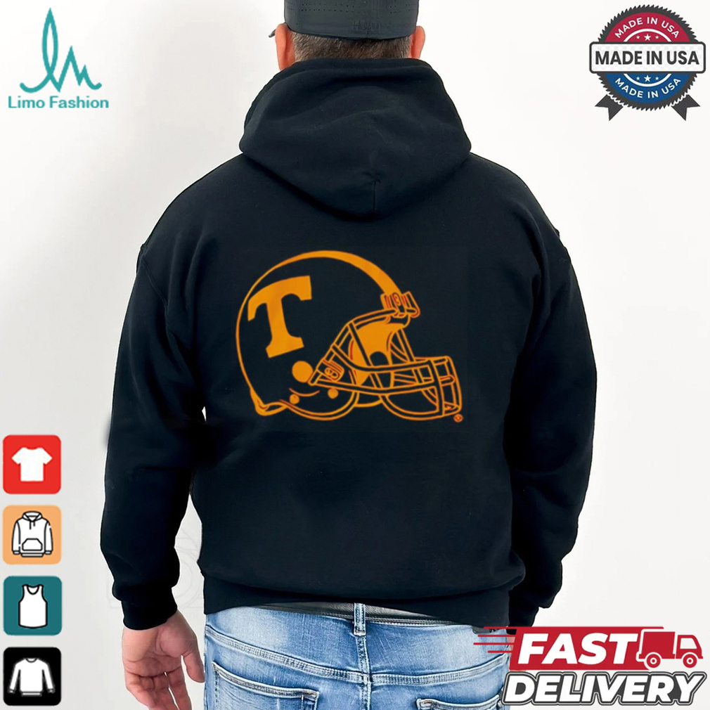 Tennessee Volunteers Dark Mode helmet shirt Tennessee Volunteers Dark Mode helmet shirt