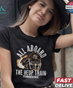 Tennessee Volunteers Football All Aboard The Heup Train T Shirts