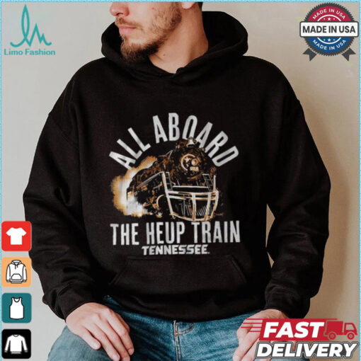 Tennessee Volunteers Football All Aboard The Heup Train T Shirts