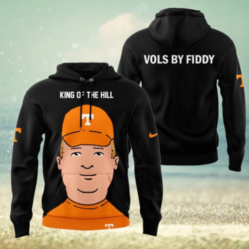 Tennessee Volunteers King Of The Hill 2024 Black Hoodie1