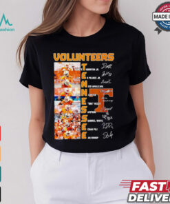 Tennessee Volunteers name and signature photo shirt