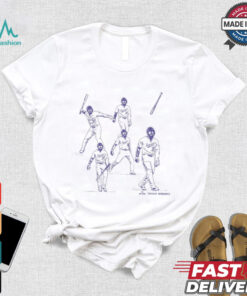 Teoscar Hernández Bat Flip Los Angeles Dodgers MLB Painting t shirt