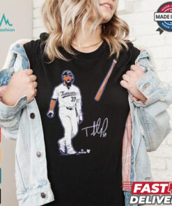 Teoscar Hernandez Bat Flip Los Angeles Dodgers T shirts