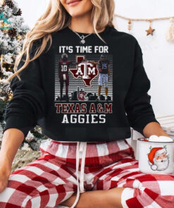 Texas A&M Aggies Marcel Reed Conner Weigman It’s Time For Texas A&M T Shirt
